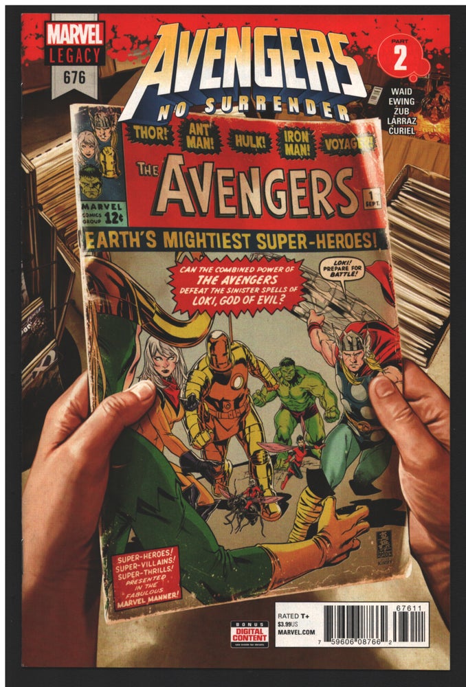 Item #35024 Avengers #676. Mark Waid, Pepe Larraz.