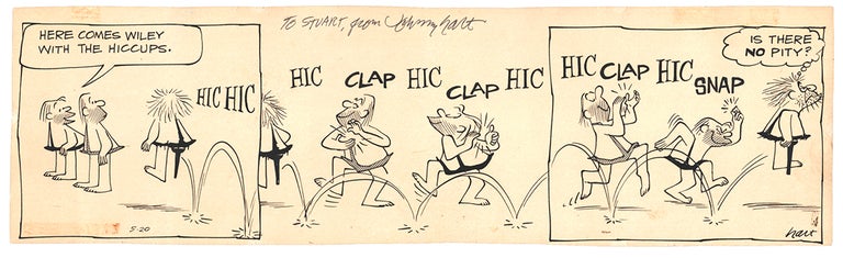 Item #35037 B. C. Daily Comic Strip Original Art Dated 5-20-1959. Johnny Hart.