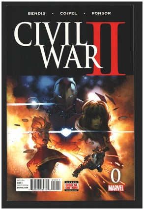 Item #35039 Civil War II Complete Series + Civil War II: The Oath. Brian Michael Bendis, David...
