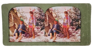 Item #35046 Nineteen Stereoviews/Stereographs with Views of Indians. Ingersoll View Company / The...