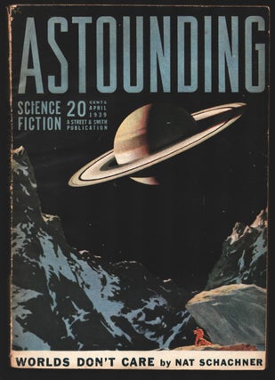 Item #35069 Cosmic Engineers Conclusion in Astounding Science Fiction April 1939. Clifford D. Simak