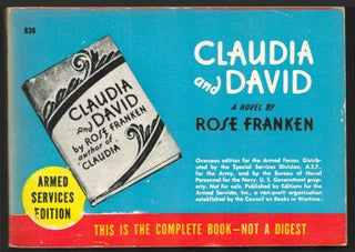 Item #35138 Claudia and David. Rose Franken