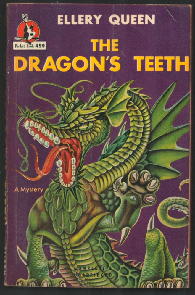 Item #35148 The Dragon's Teeth. Ellery Queen.