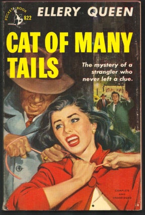Item #35165 Cat of Many Tails. Ellery Queen