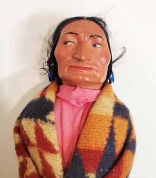Vintage Large Male Skookum Doll.