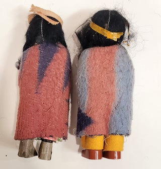 Two Vintage Papoose Skookum Dolls.