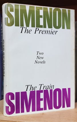 Item #35183 The Premier. [and] The Train. Georges Simenon