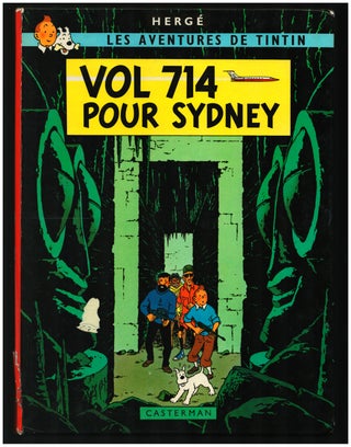 Item #35234 Les aventures de Tintin: Vol 714 pour Sydney. Herg&eacute