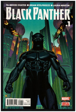 Item #35268 Black Panther # 1. Ta-Nehisi Coates, Brian Stelfreeze
