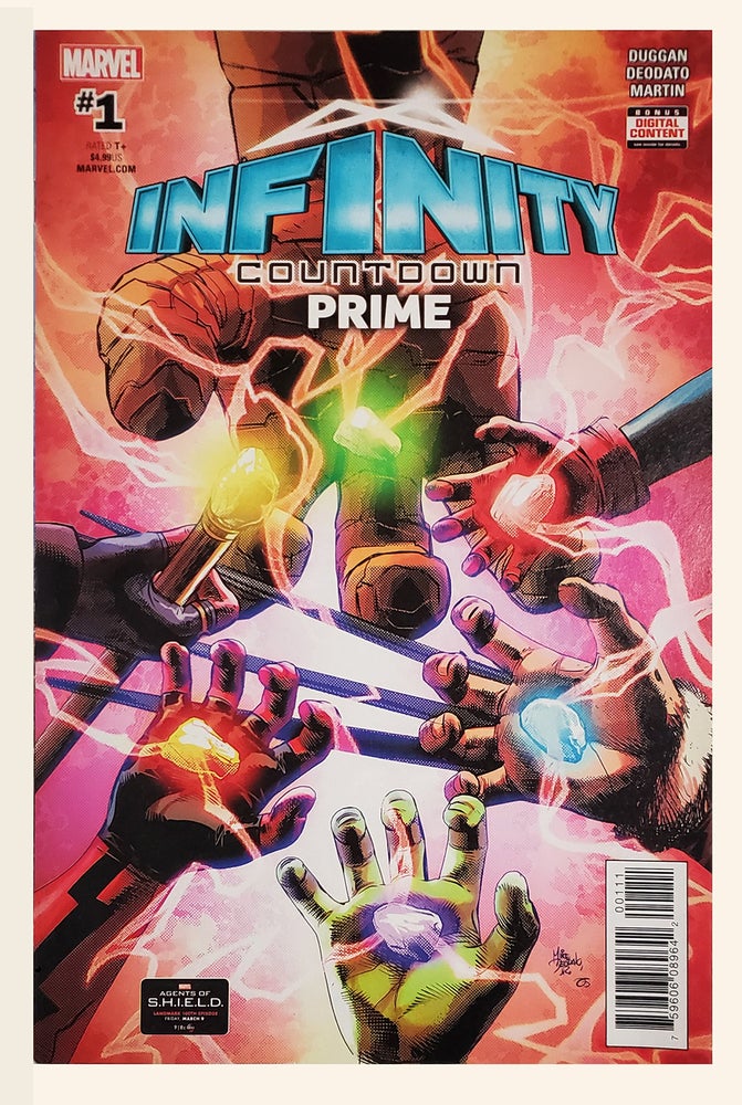 Item #35285 Infinity Countdown Prime #1. Gerry Duggan, Mike Deodato, Jr.