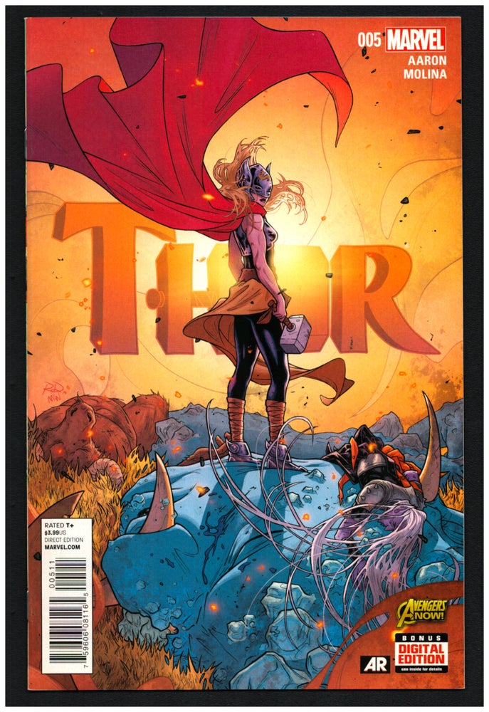 Item #35301 Thor #5. Jason Aaron, Jorge Molina.