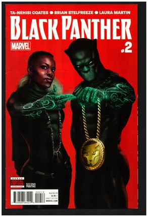 Item #35302 Black Panther #2 Run The Jewels Rahzzah Hip-Hop Variant Cover. Ta-Nehisi Coates,...