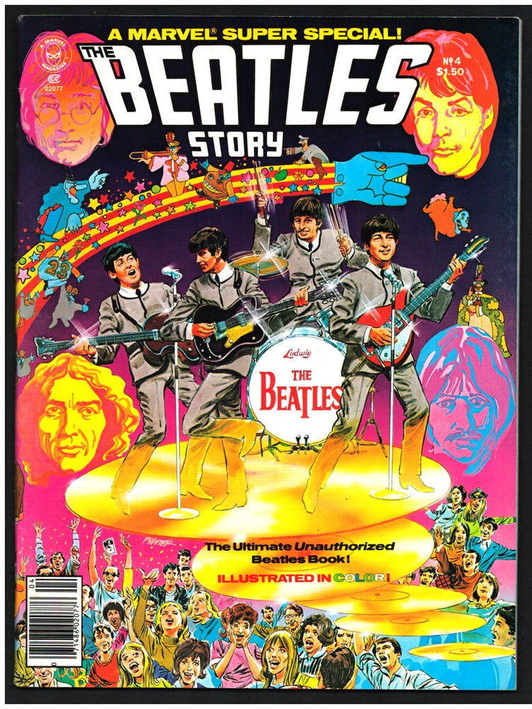 Item #35304 A Marvel Comics Super Special Featuring The Beatles Story. (Marvel Comics Super Special #4). David Anthony Kraft, George Perez, Klaus Janson.