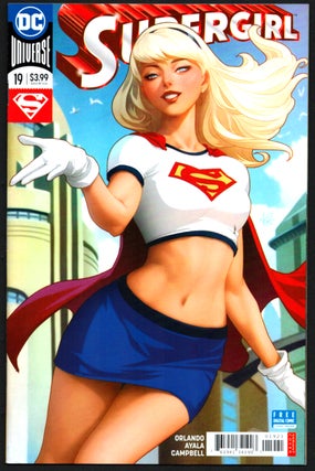 Item #35315 Supergirl #19 Variant Edition. Steve Orlando, Jamal Campbell