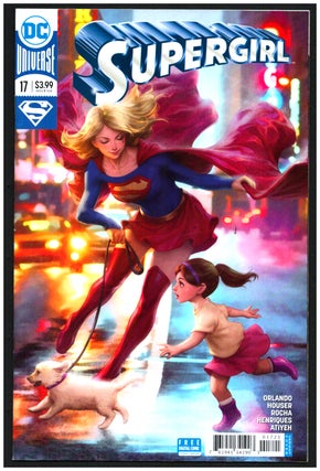 Item #35316 Supergirl #17 Variant Edition. Steve Orlando, Robson Rocha