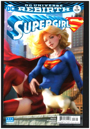 Item #35334 Supergirl #13 Variant Edition. Steve Orlando, Robson Rocha
