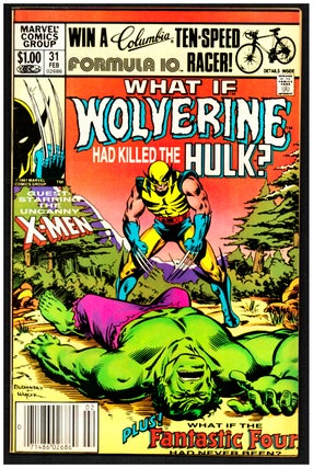Item #35348 What If #31 Featuring Wolverine and the Hulk. (What If Wolverine Had Killed the...