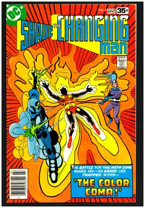 Item #35349 Shade the Changing Man #7. Steve Ditko