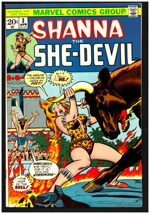 Item #35350 Shanna the She-Devil #3. Carole Seuling, Ross Andru
