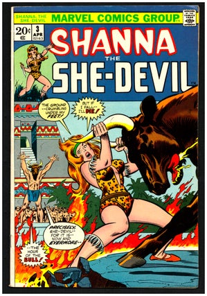 Item #35351 Shanna the She-Devil #3. Carole Seuling, Ross Andru