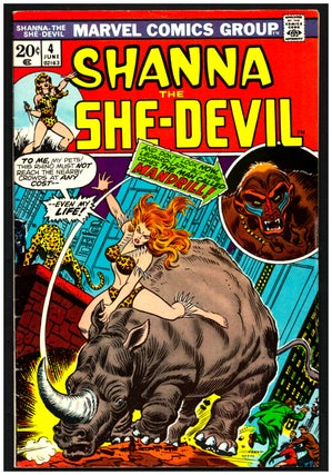 Item #35352 Shanna the She-Devil #4. Carole Seuling, Ross Andru