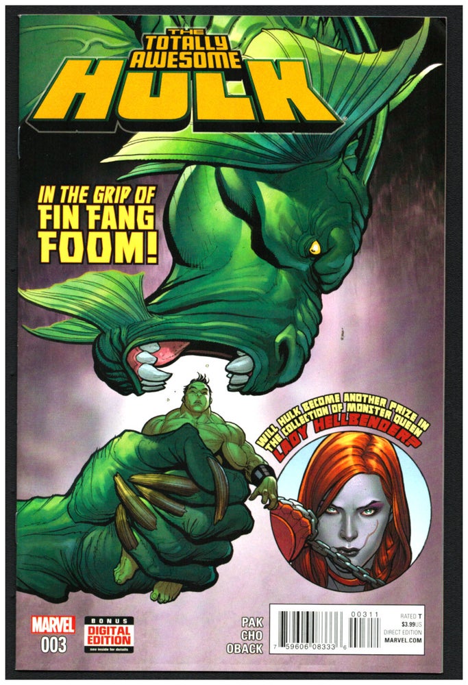 Item #35369 The Totally Awesome Hulk #3. Greg Pak, Frank Cho.