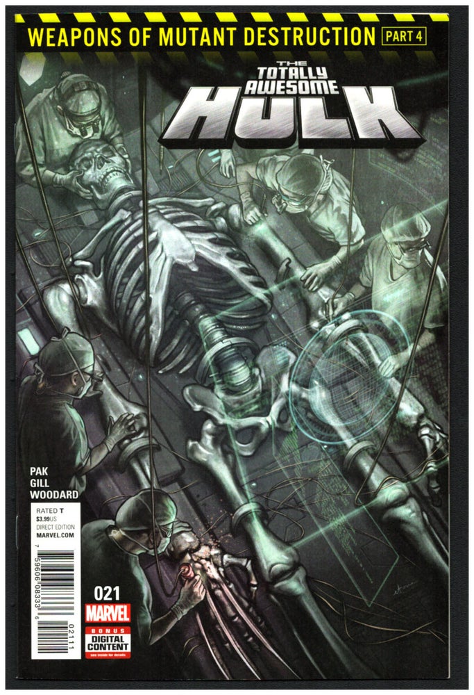 Item #35373 The Totally Awesome Hulk #21. Greg Pak, Robert Gill.