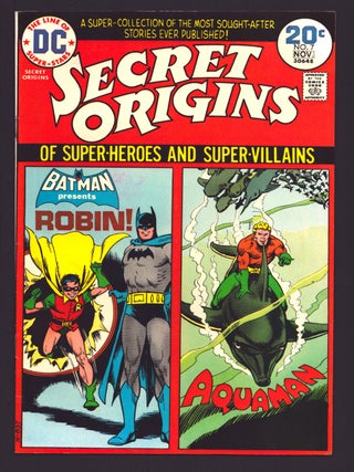Item #35405 Secret Origins #7. Bill Finger, Bob Kane