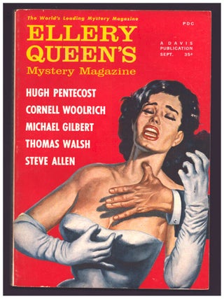 Item #35442 Dead Roses in Ellery Queen's Mystery Magazine September 1959. Cornell Woolrich