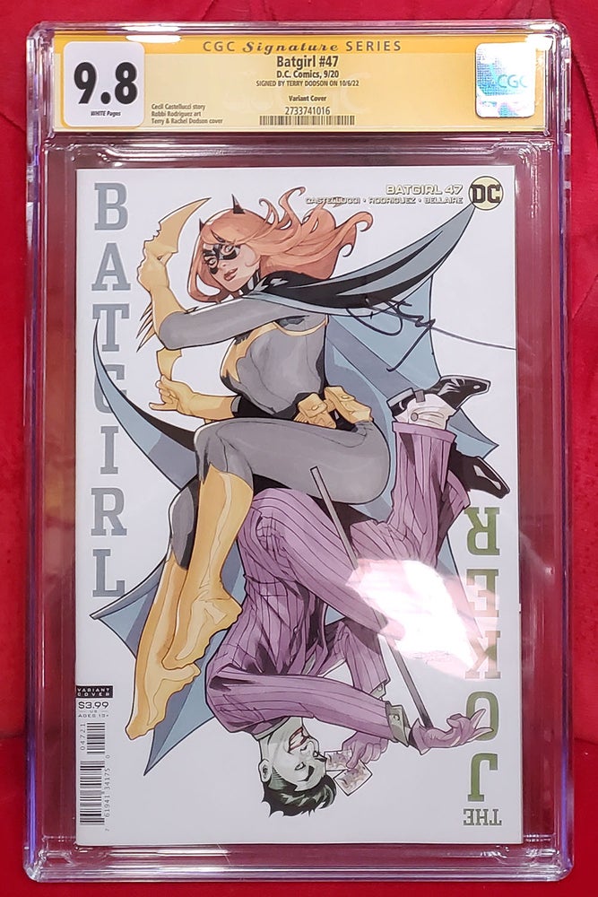 Item #35446 Batgirl #47 Terry Dodson Variant Cover CGC 9.8 Signature Series. Cecil Castellucci, Robbi Rodriguez, Terry Dodson.