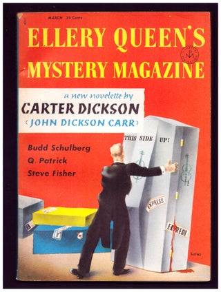 Item #35448 The Man Who Explained Miracles in Ellery Queen's Mystery Magazine March 1956. Carter...