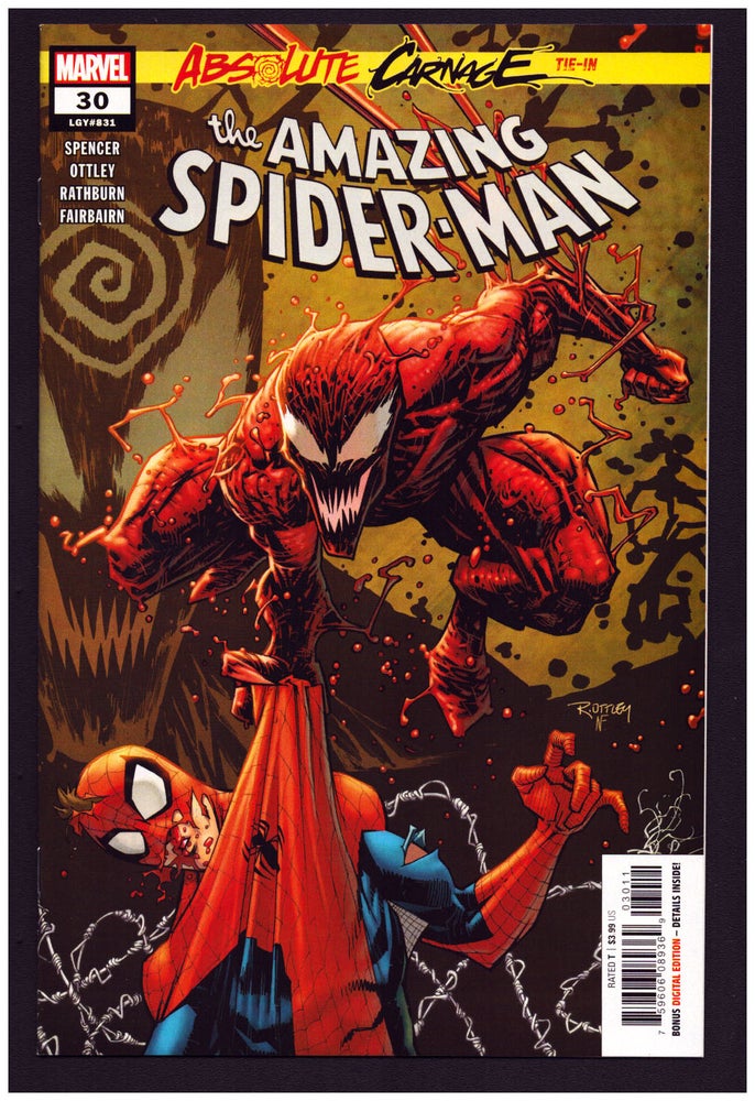 Item #35470 The Amazing Spider-Man #30. Nick Spencer, Ryan Ottley.
