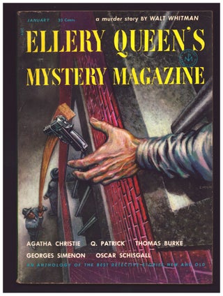 Item #35477 Maigret's Christmas in Ellery Queen's Mystery Magazine January 1954. Georges Simenon