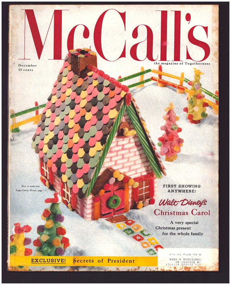 Item #35493 Walt Disney's Christmas Carol in McCall's December 1957. Walt Disney.