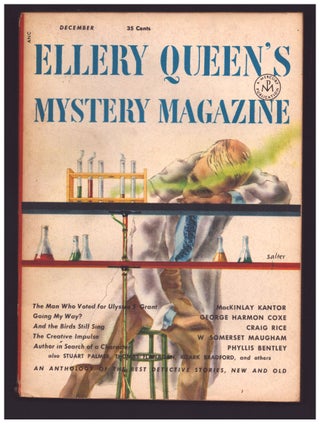 Item #35507 And the Birds Still Sing in Ellery Queen's Mystery Magazine December 1952. Craig Rice