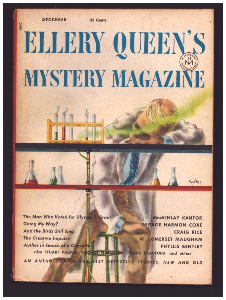 Item #35507 And the Birds Still Sing in Ellery Queen's Mystery Magazine December 1952. Craig Rice.