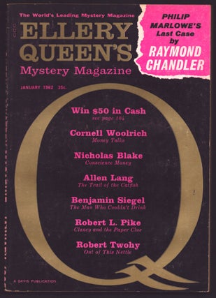 Item #35512 Philip Marlowe's Last Case (The Pencil) in Ellery Queen's Mystery Magazine January...