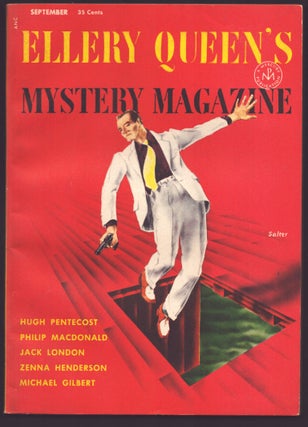 Item #35515 Do a Dame a Favor? in Ellery Queen's Mystery Magazine September 1954. Norbert Davis