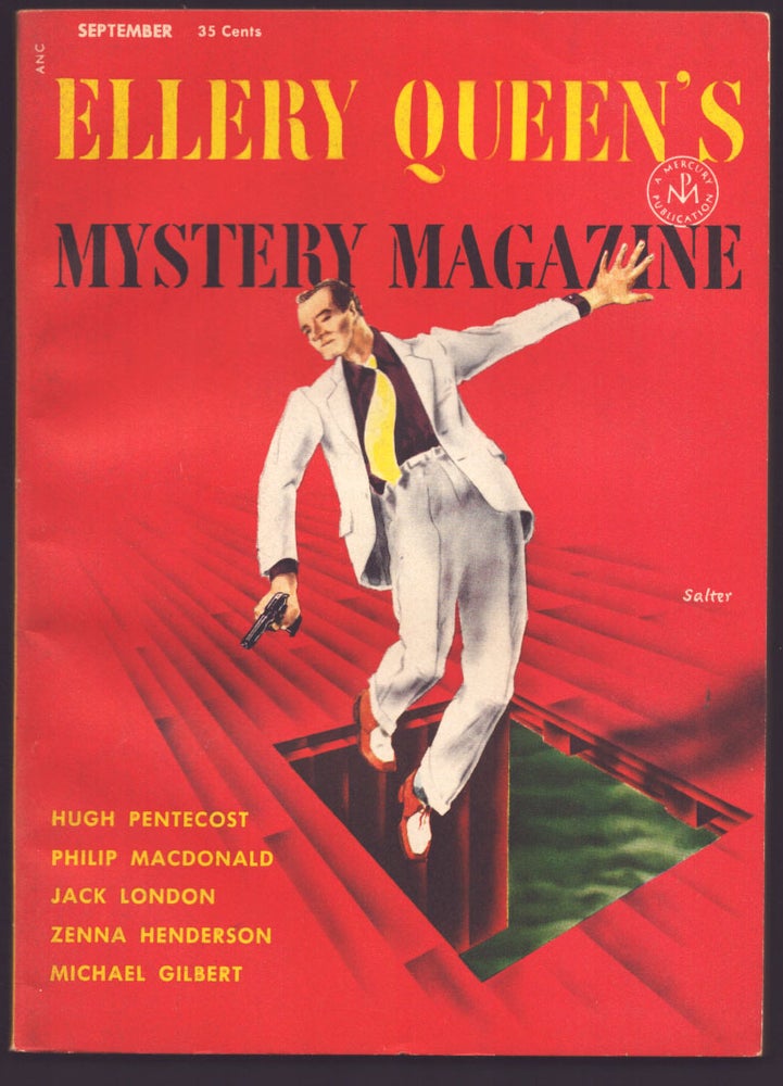 Item #35515 Do a Dame a Favor? in Ellery Queen's Mystery Magazine September 1954. Norbert Davis.