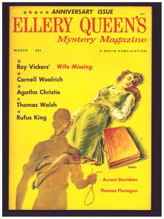 Item #35531 Don't Bet on Murder in Ellery Queen's Mystery Magazine March 1958. Cornell Woolrich