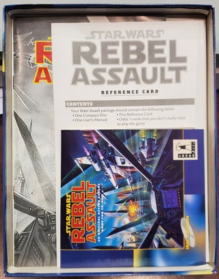 Star Wars: Rebel Assault. (PC Big Box Version for the British Market).