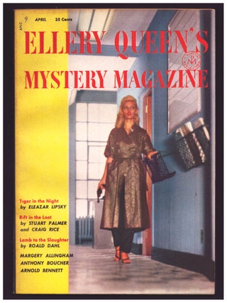 Item #35550 Rift in the Loot in Ellery Queen's Mystery Magazine April 1955. Stuart Palmer, Craig...