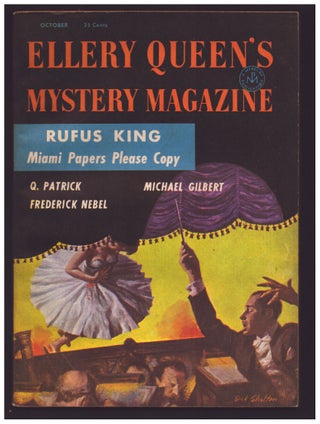 Item #35554 You Can Take So Much in Ellery Queen's Mystery Magazine October 1956. Frederick Nebel