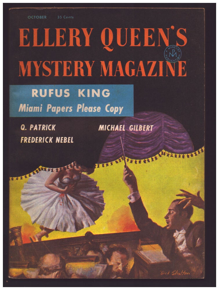 Item #35554 You Can Take So Much in Ellery Queen's Mystery Magazine October 1956. Frederick Nebel.