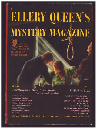 Item #35559 Ten Thousand Blunt Instruments in Ellery Queen's Mystery Magazine July 1950. Philip...