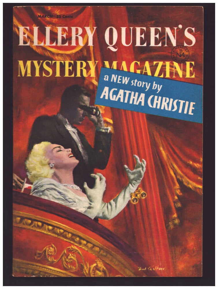 Item #35564 Greenshaw's Folly in Ellery Queen's Mystery Magazine March 1957. Agatha Christie.