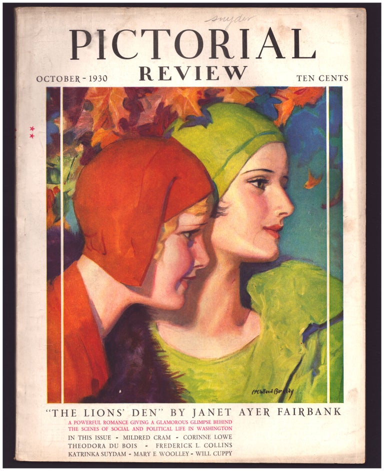Item #35581 When in Paris Be Gay! in Pictorial Review October 1930. Theodora Du Bois.