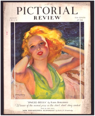Item #35583 The Silver Swan Part 3 in Pictorial Review August 1930. E. Bertrand Collins