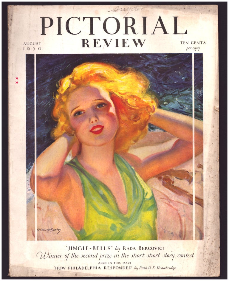 Item #35583 The Silver Swan Part 3 in Pictorial Review August 1930. E. Bertrand Collins.