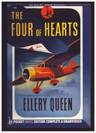 Item #35604 The Four of Hearts. Ellery Queen